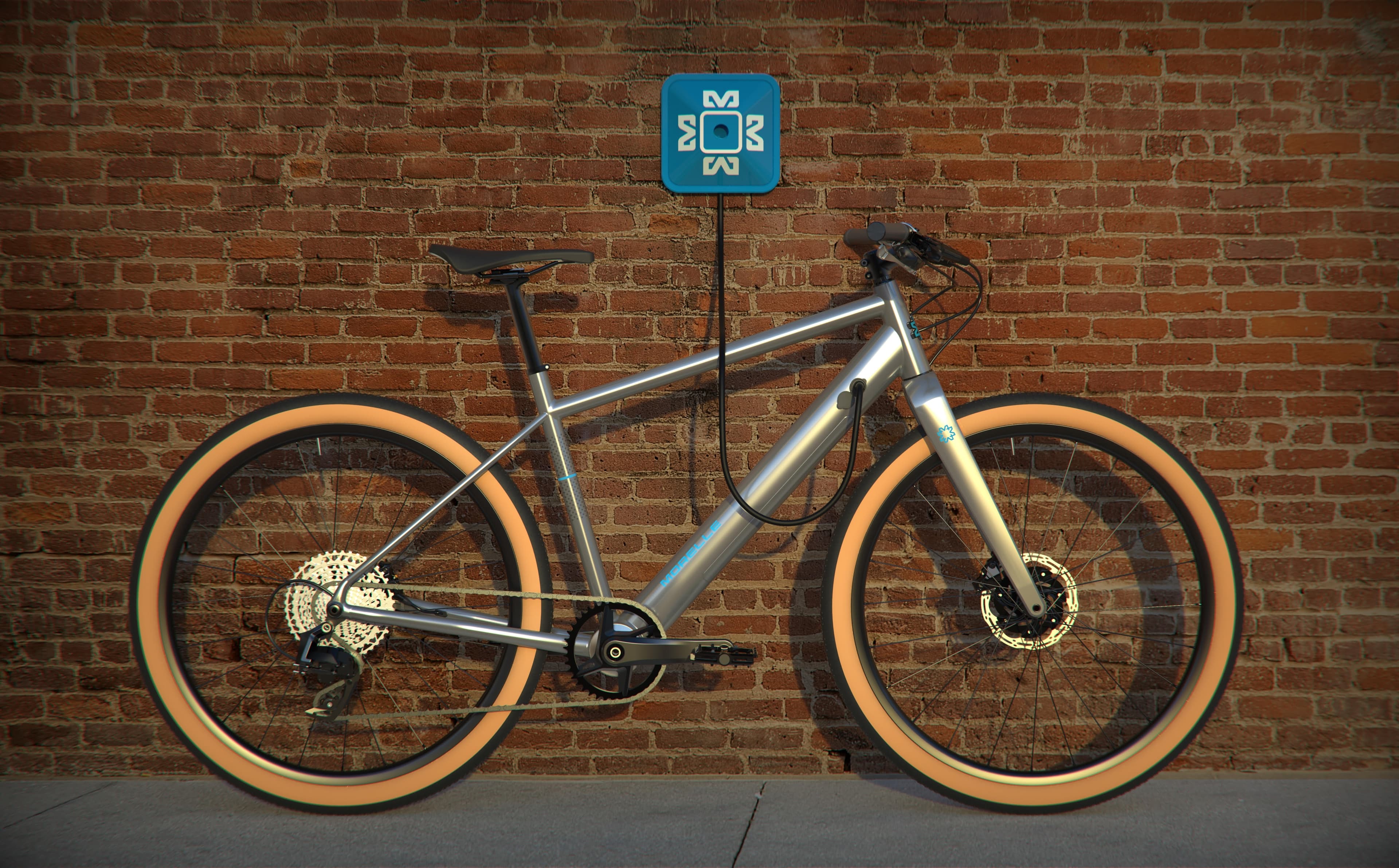 Morelle e-bike in urban setting